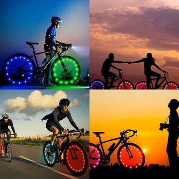 LED Bike Wheel Lights 2-Tire Pack